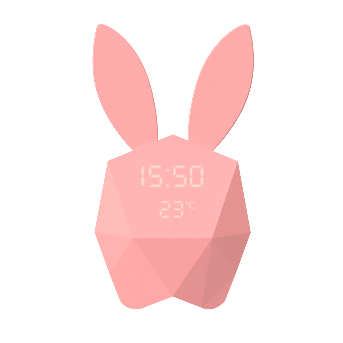 Réveil Cutty clock rabbit Rose