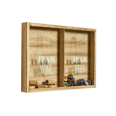 4MURS Déco murale Team beer or wine Bouleau