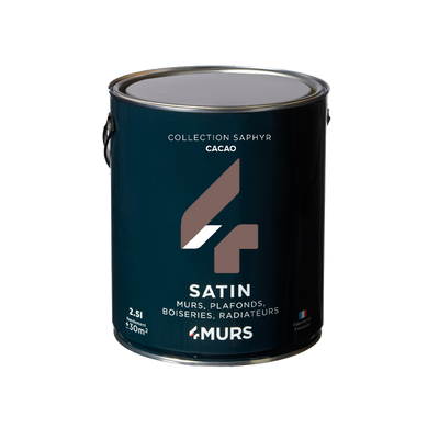 SAPHYR Peinture Saphyr Cacao Satiné 2,5L