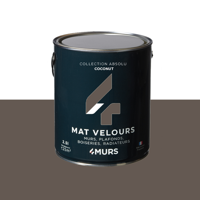Absolu Peinture Peinture coconut Mat 2,5 L
