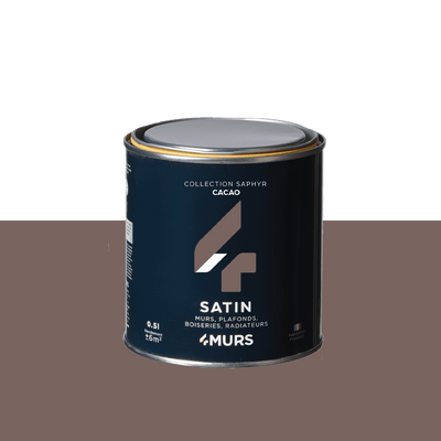SAPHYR Peinture Saphyr Cacao Satiné 0,5L
