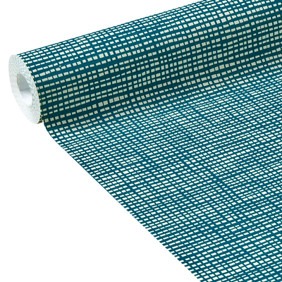 Papier peint intissé Anakao Bleu pétrole