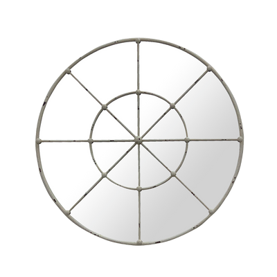 4MURS Miroir en métal Victor Blanc