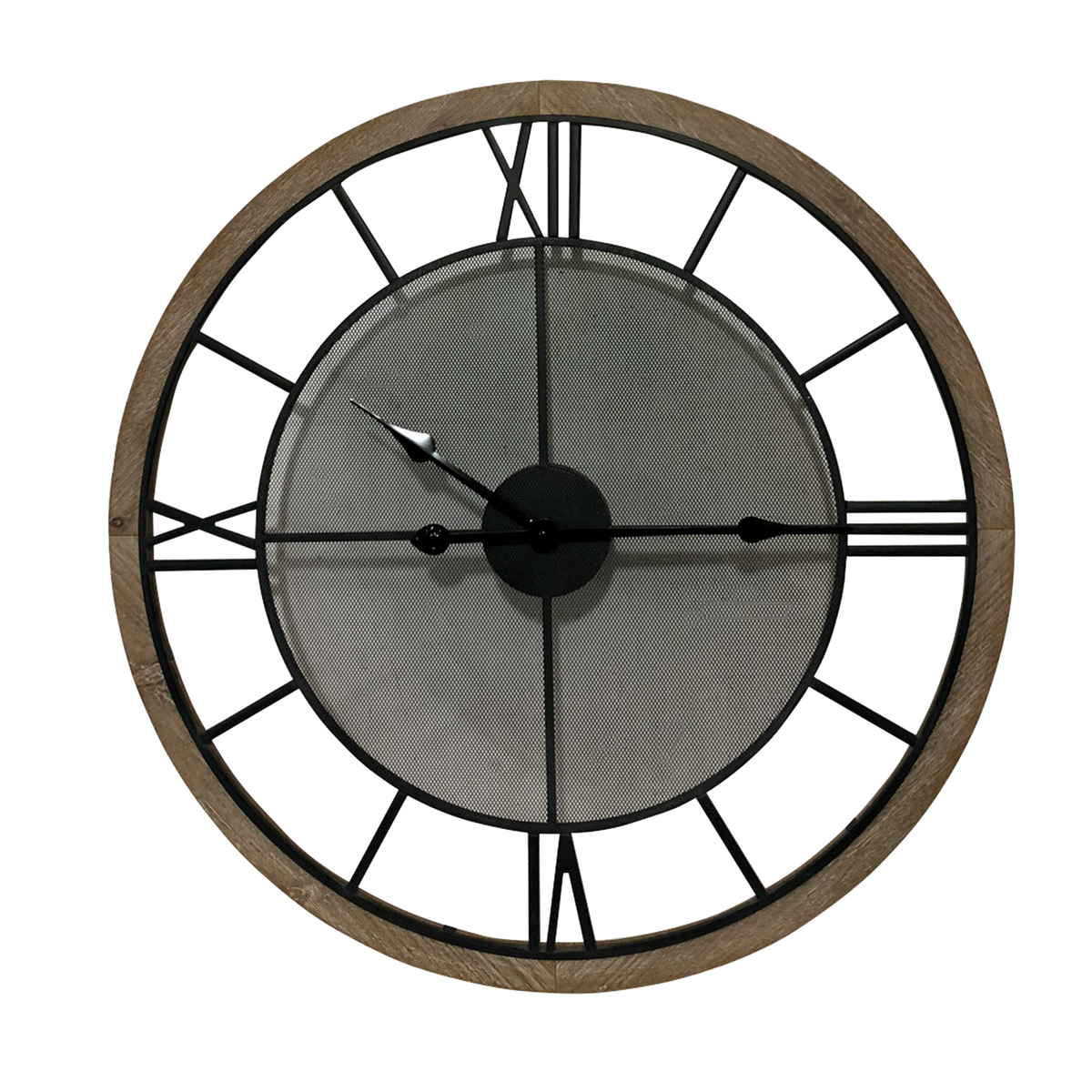 4MURS Horloge en métal Courchevel Brun et noir