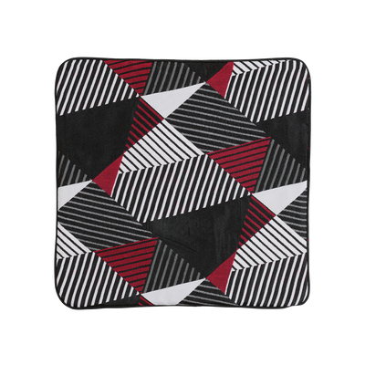 Housse de coussin Jackson Rouge noir