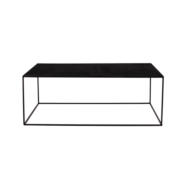 Zago Table basse OTIS coloris noir 110 x 60 cm