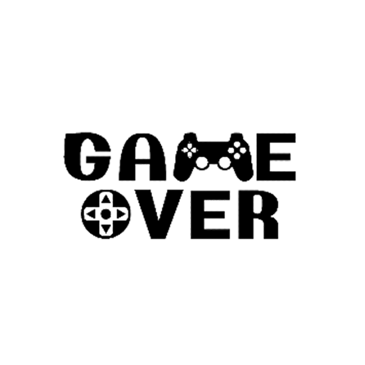 4MURS Sticker Game over Noir