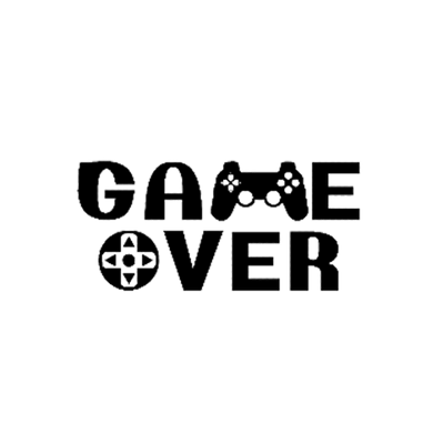 4MURS Sticker Game over Noir