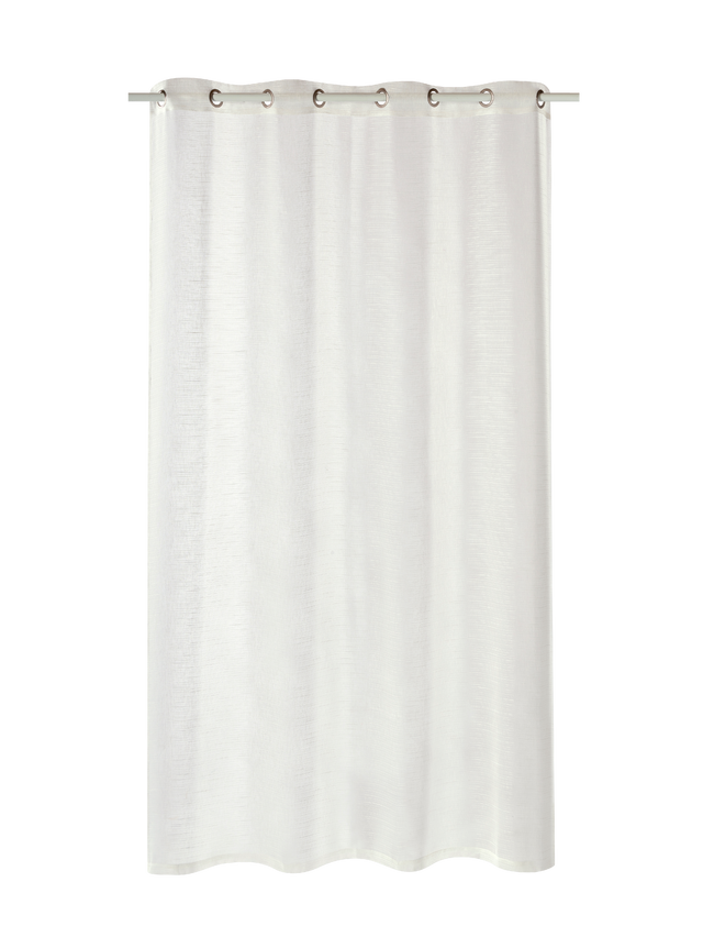 4MURS Voilage MANADE coloris ivoire 140 x 240 cm