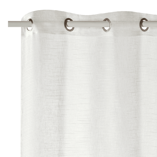 4MURS Voilage MANADE coloris ivoire 140 x 240 cm