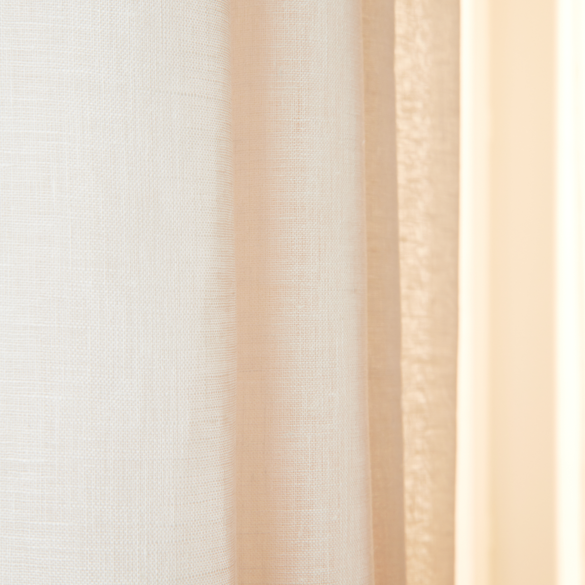 Voilage Lin Ecci Kaki