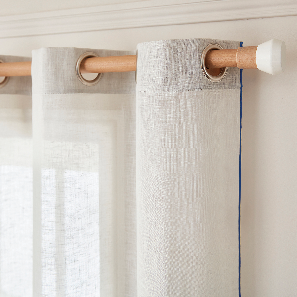 Voilage Lin Ecci Indigo