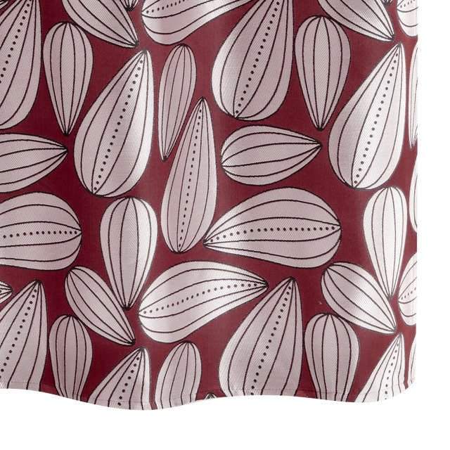 Rideau KOPEE coloris marsala 140 x 260 cm