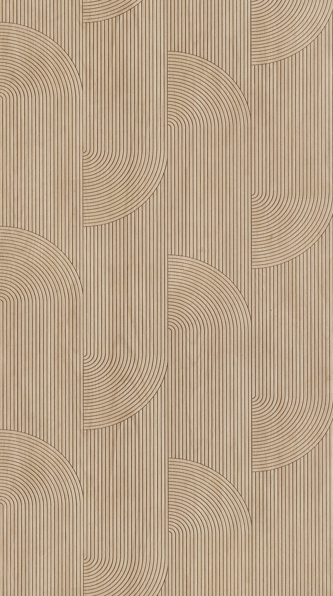 Papier peint intissé Stanislas Marron glacé