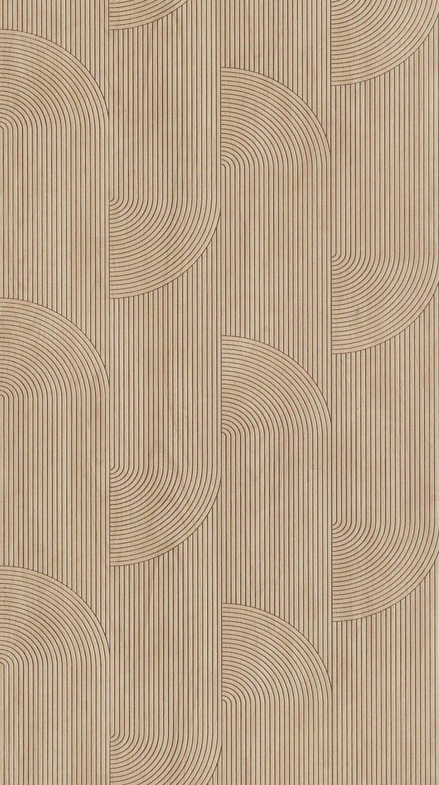 Papier peint intissé STANISLAS coloris marron glacé