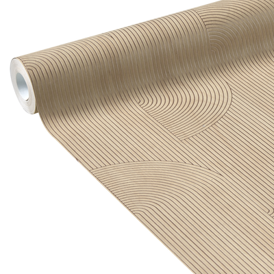 Papier peint intissé Stanislas Marron glacé