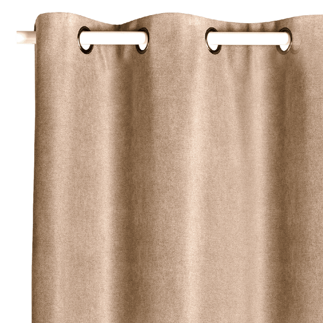 4MURS Rideau thermique KINLEY coloris camel 140 x 260 cm