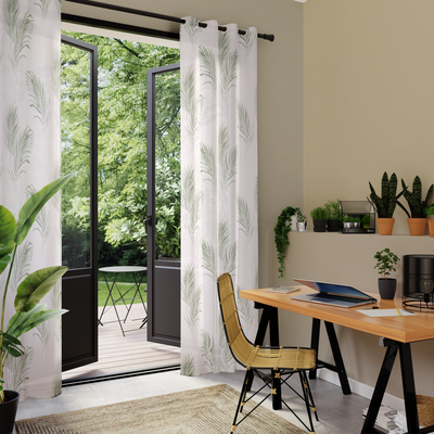 Voilage Ombra Vert tilleul