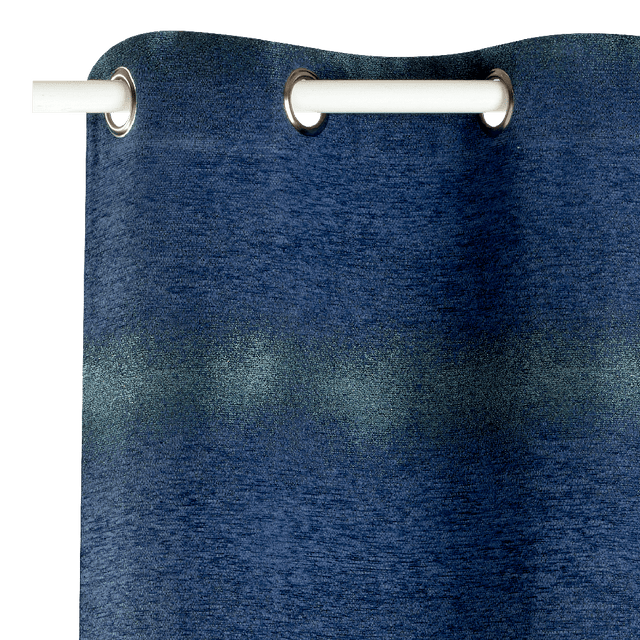 Rideau SFUMATO coloris bleu nuit 140 x 260 cm