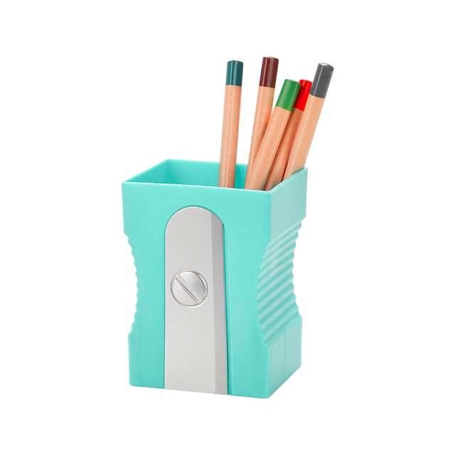 Balvi Pot à crayons TAILLE CRAYON coloris bleu turquoise