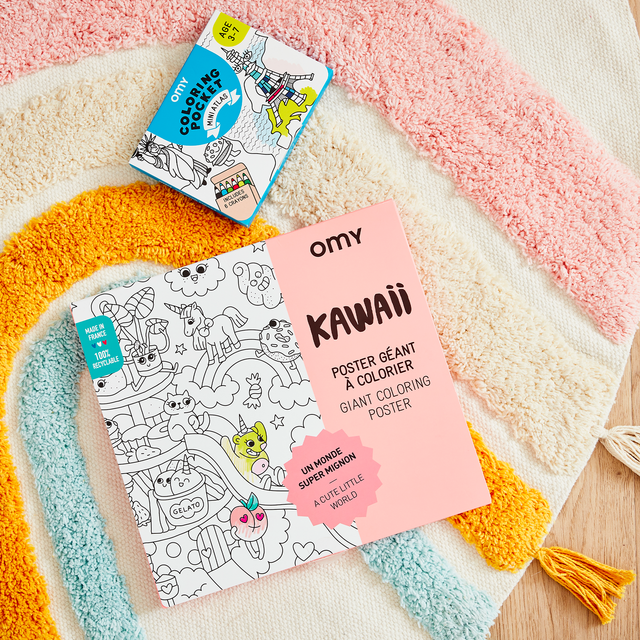 OMY Coloriage KAWAII