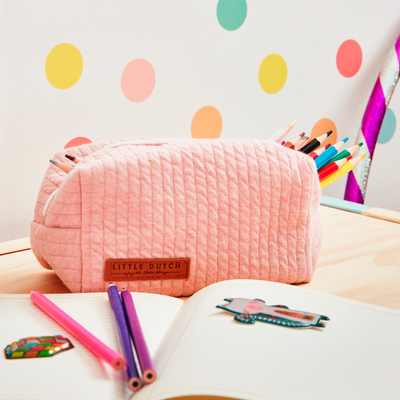 LITTLE DUTCH Trousse de toilette Pure pink Rose