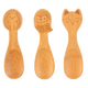 SASS & BELLE Cuillère bébé Woodland Bois clair