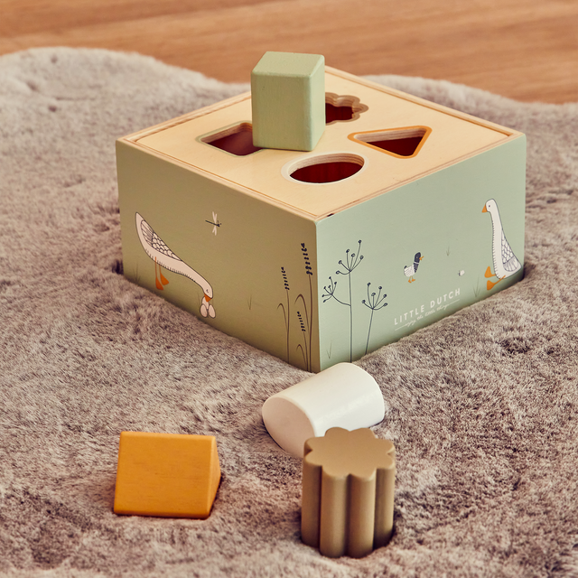 Little Dutch Jeu d'éveil BOÎTE À FORMES LITTLE GOOSE