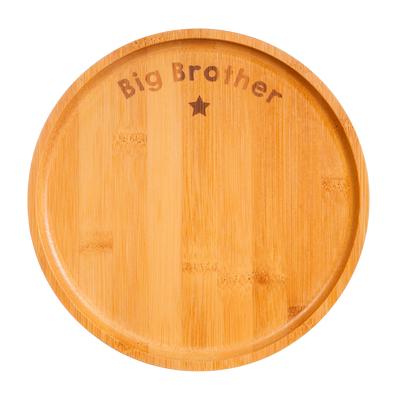 SASS & BELLE Assiette Big brother Bois clair