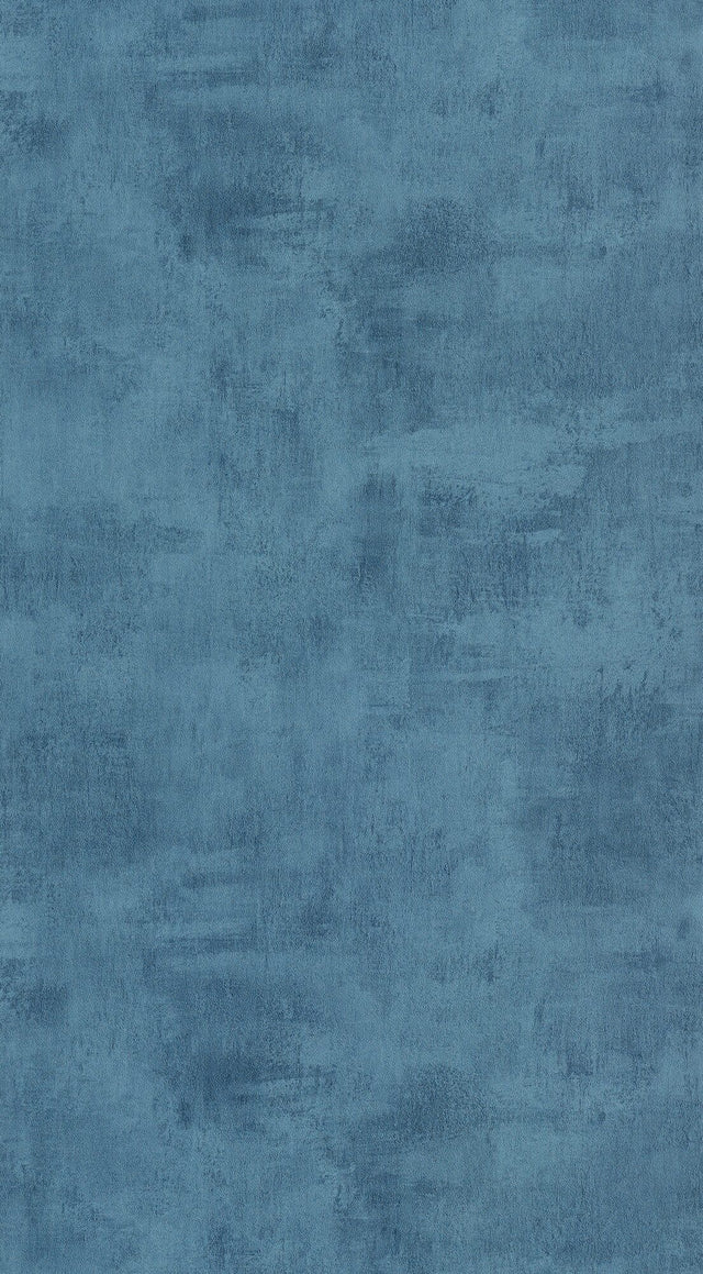 Papier peint intissé BARKLEY coloris bleu gazoline