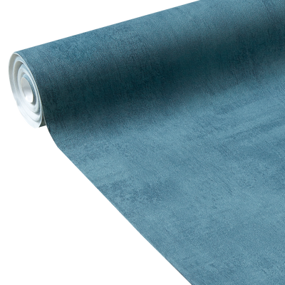 Papier peint intissé Barkley Bleu gazoline