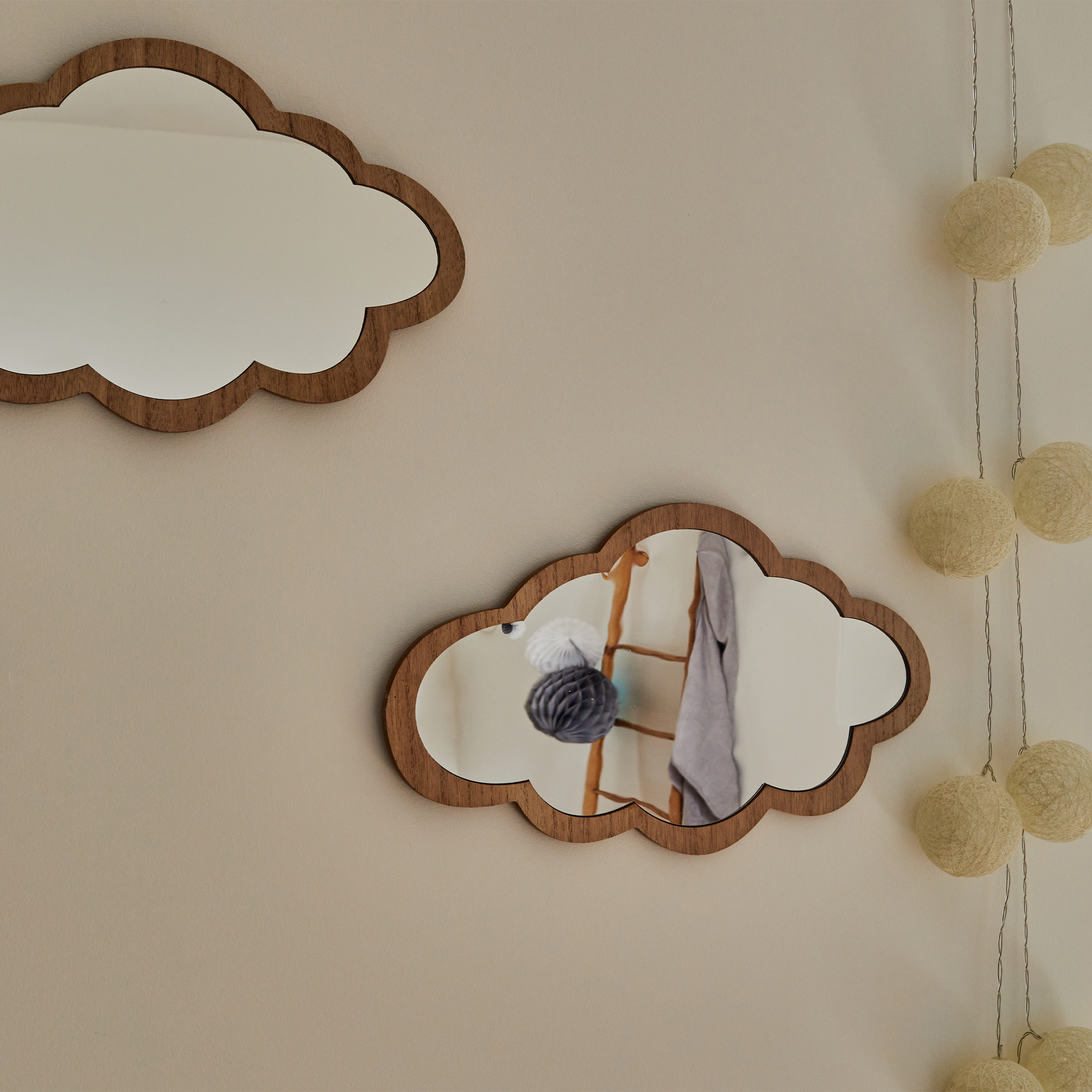 4MURS Miroir enfant Cloudy Brun