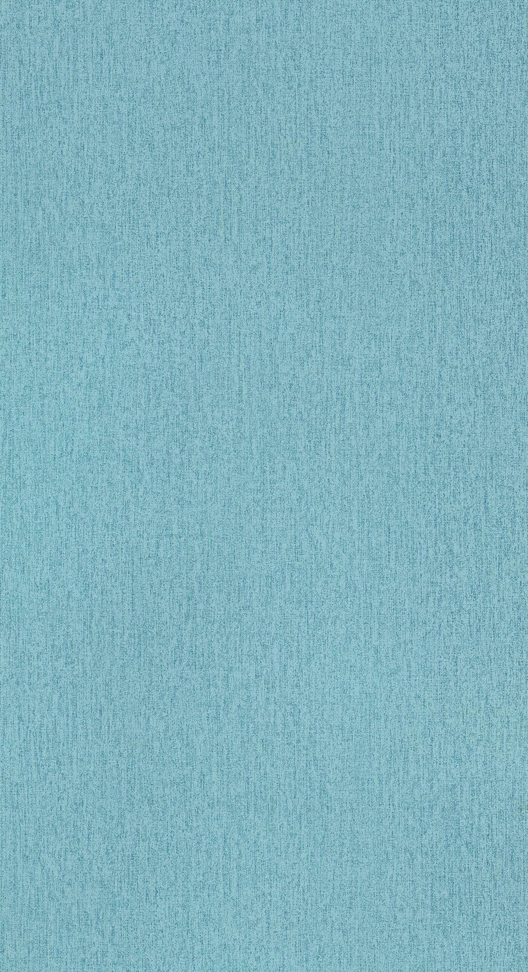 Papier peint intissé Calico Bleu aqua Lisse
