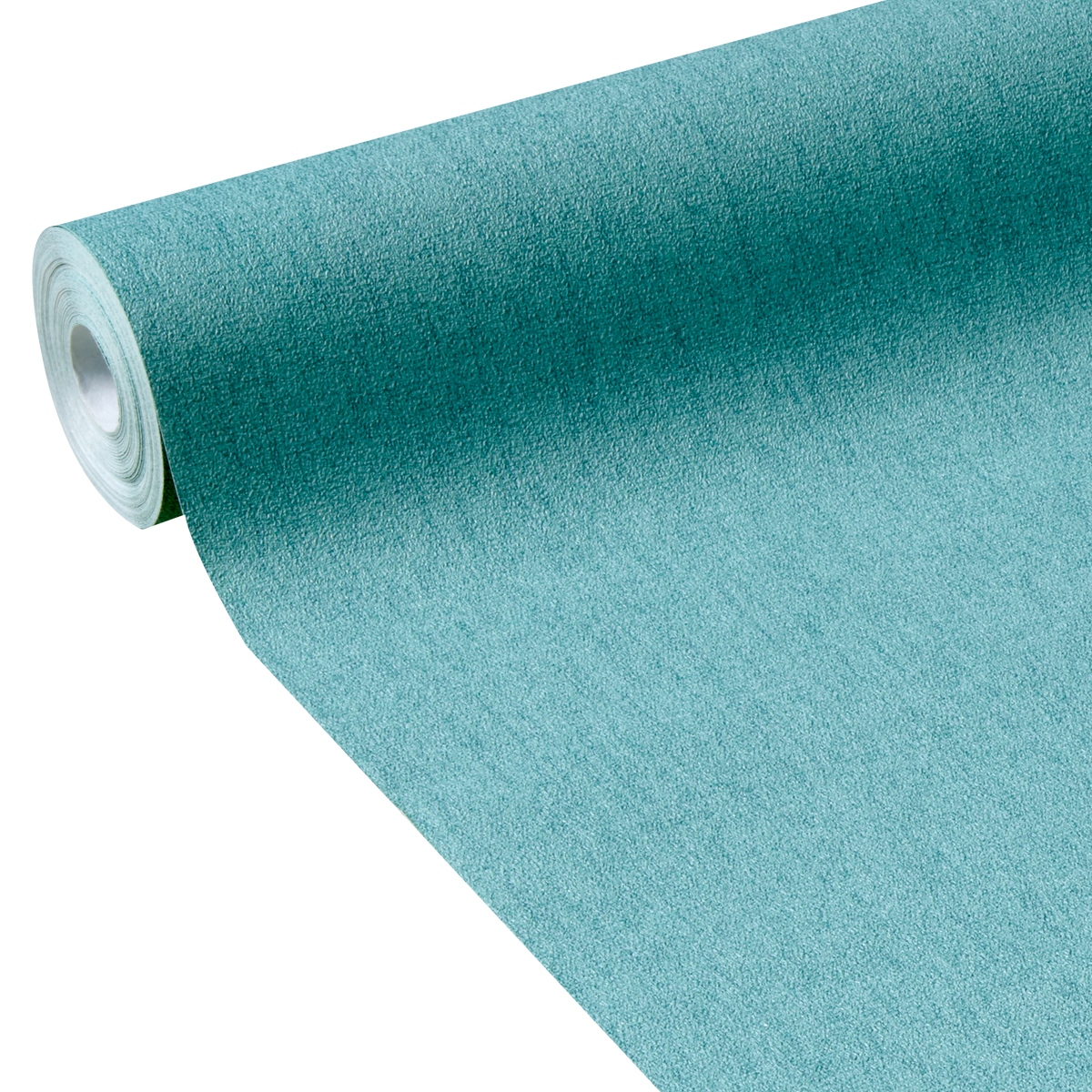 Papier peint intissé Calico Bleu aqua Lisse