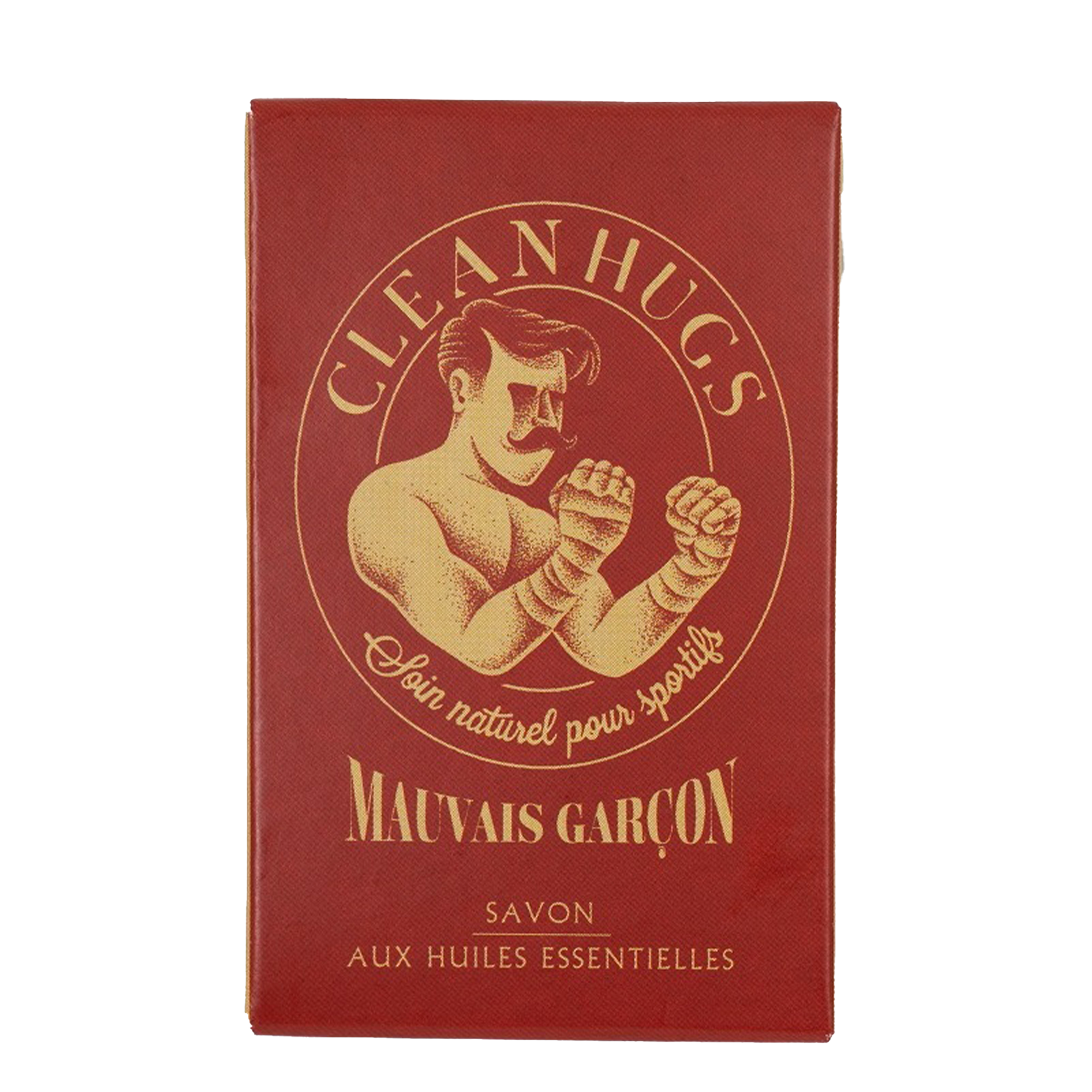 CLEAN HUGS Soin corps homme Mauvais garcon Rouge 100G