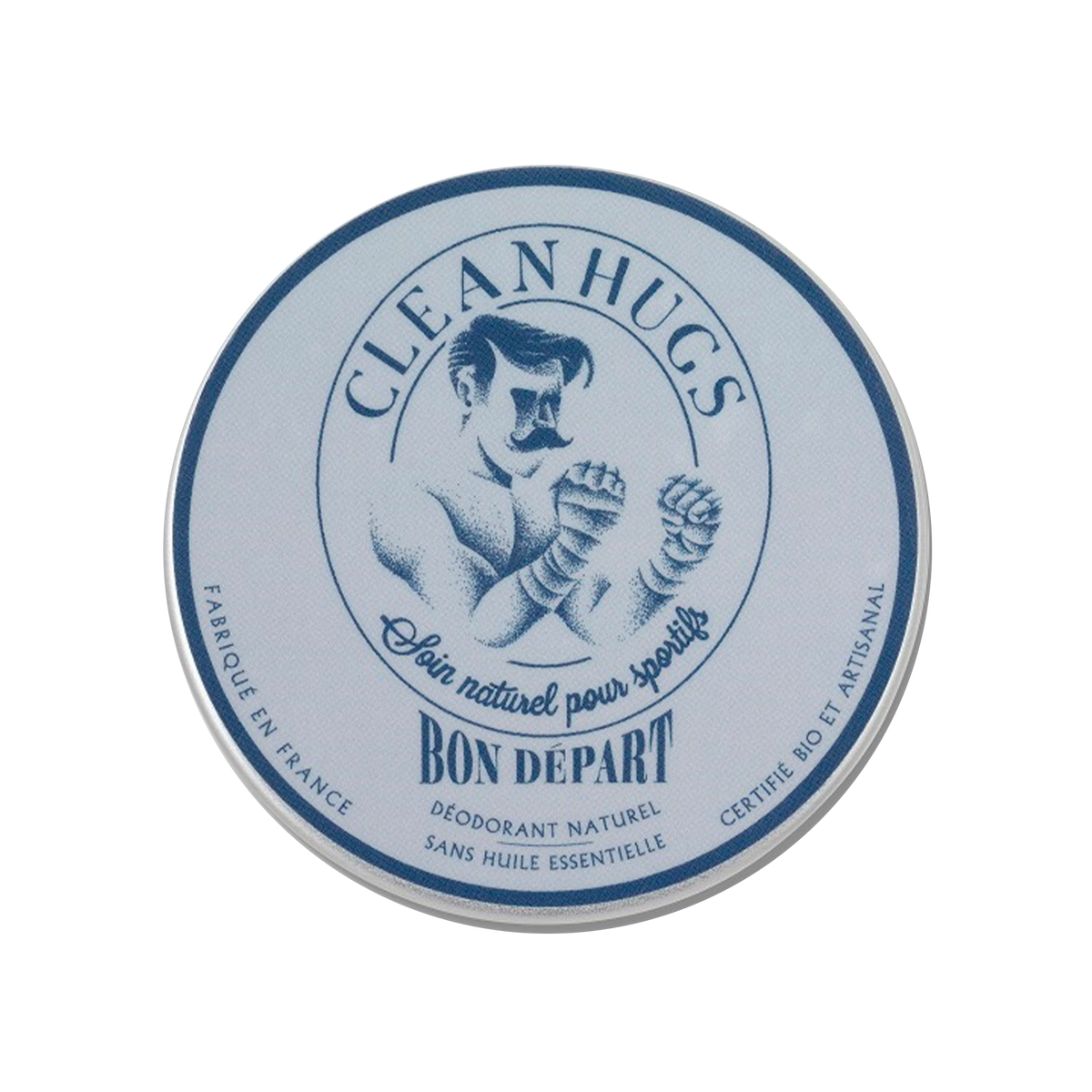 CLEAN HUGS Soin corps homme Bon depart Bleu 30ML