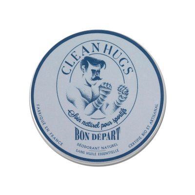 CLEAN HUGS Soin corps homme Bon depart Bleu 30ML