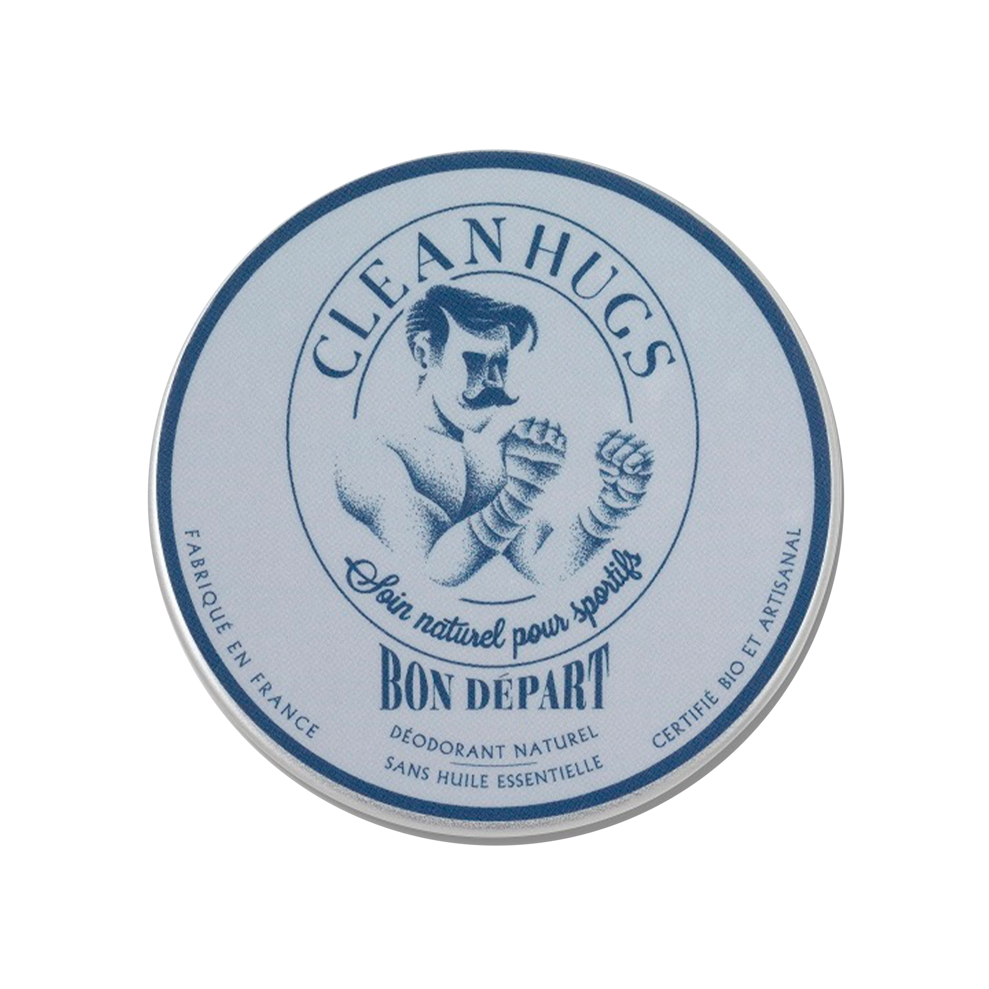 CLEAN HUGS Soin corps homme Bon depart Bleu 30ML