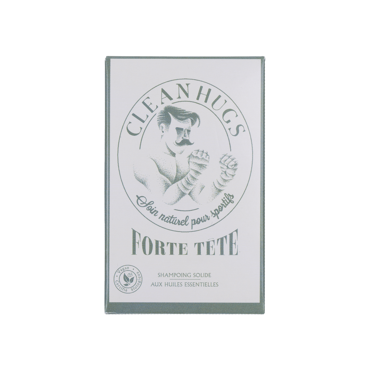 CLEAN HUGS Shampoing homme Forte tete Blanc 100G