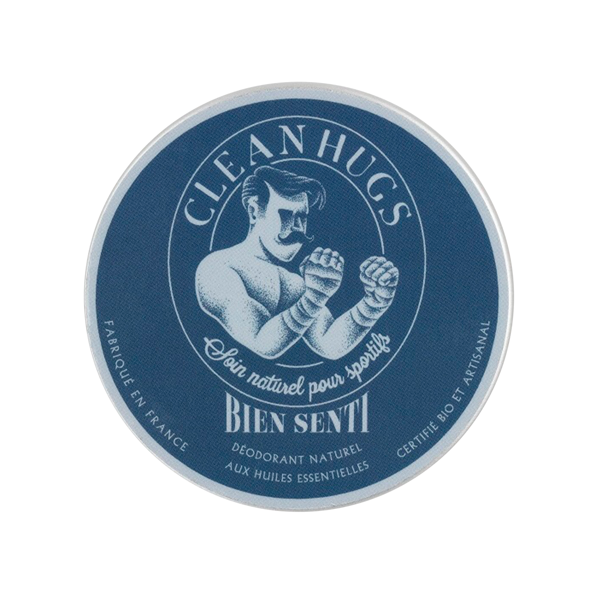 CLEAN HUGS Soin corps homme Bien senti Bleu 30ML