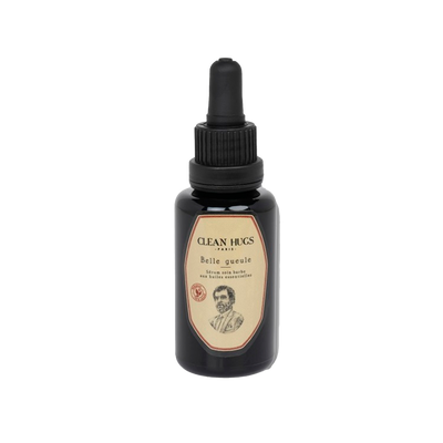 CLEAN HUGS Soin barbe Barbe belle gueule Noir 30ML
