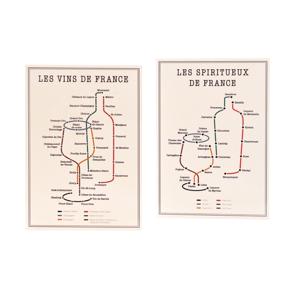 AMADEUS CADES Plaque murale en métal Vins Beige