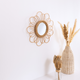 Miroir en rotin Epsylone Beige moyen