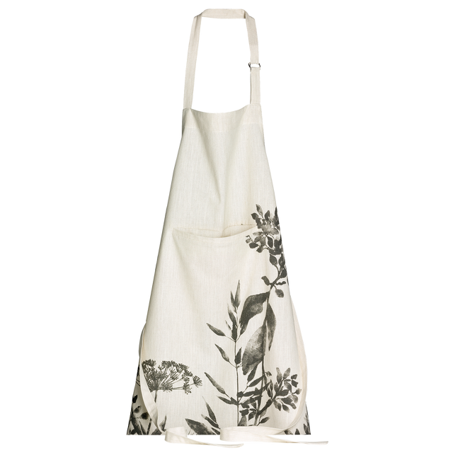 WINKLER Tablier ISAM coloris blanc/kaki