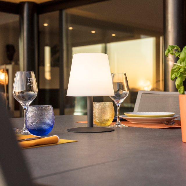 LUMISKY Lampe à poser STANDY coloris noir 26 x 15 cm