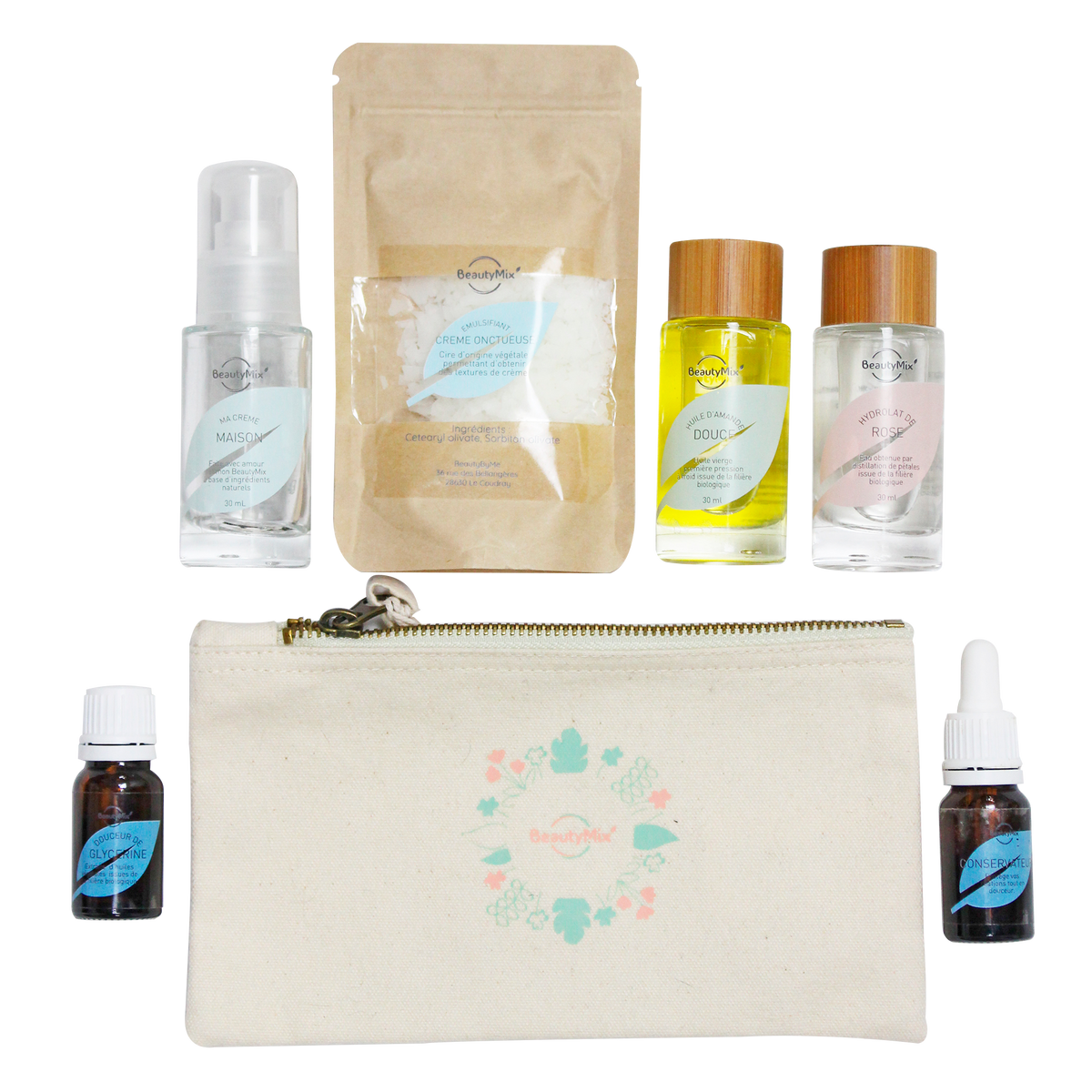 BEAUTYMIX Coffret cosmétique Trousse découverte beautymix Beige 95ML