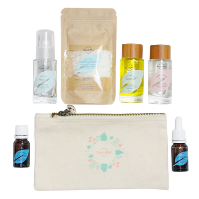 BEAUTYMIX Coffret cosmétique Trousse découverte beautymix Beige 95ML