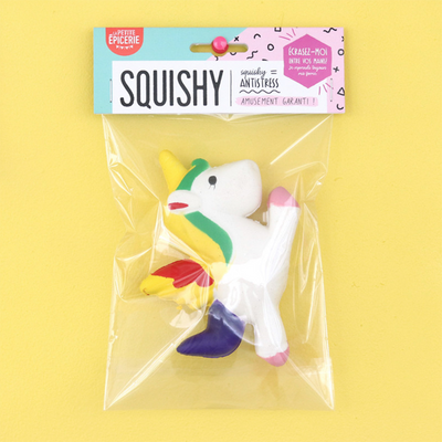 LA PETITE ÉPICERIE Anti-stress Squishy licorne Blanc