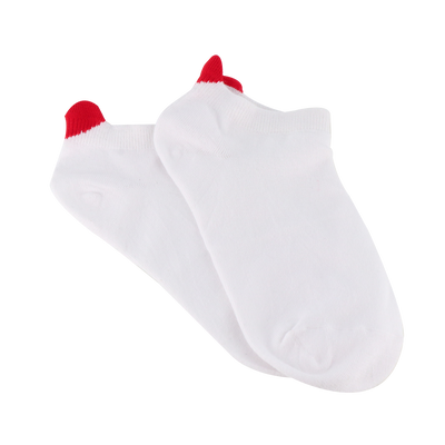 TITES CHAUSSETTES Chaussettes Coup de coeur Blanc