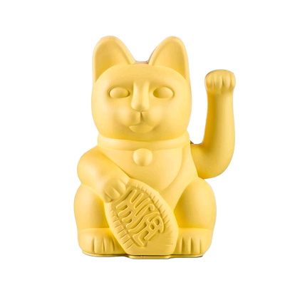 DONKEY Figurine Lucky cat Yellow
